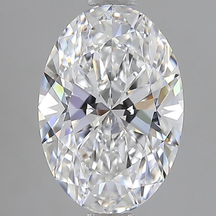 2.03 ct. oval Lab Grown Diamond front image