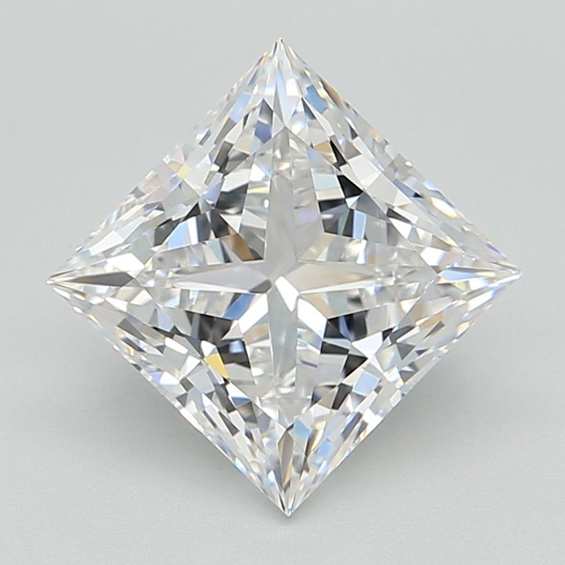 3.04 ct. princess Lab Grown Diamond front image