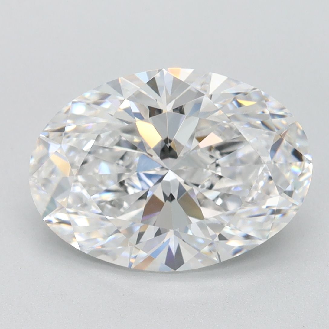 2.70 ct. oval Lab Grown Diamond front image