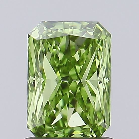 1.01 CT Fancy Vivid Green RADIANT