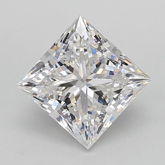 2.77 ct. princess Lab Grown Diamond front image