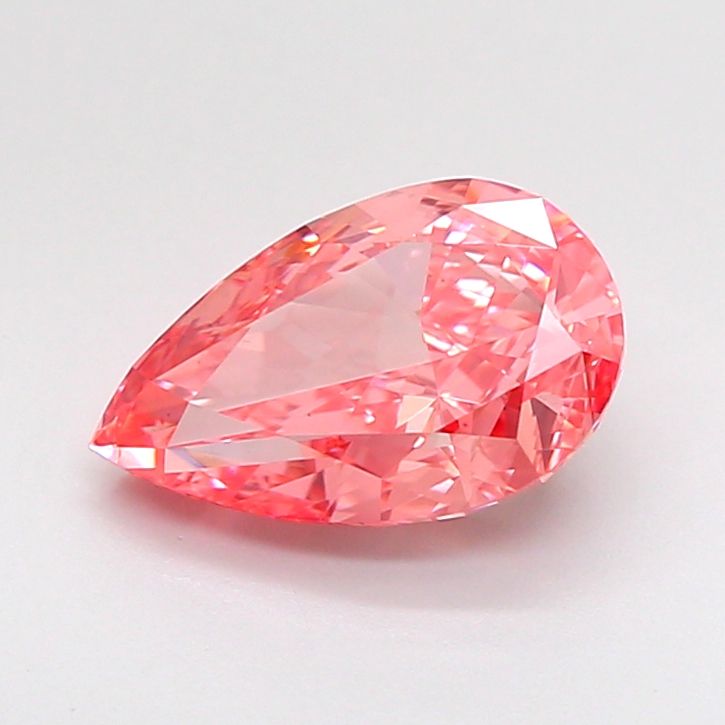 1.5 CT Fancy Vivid Pink PEAR