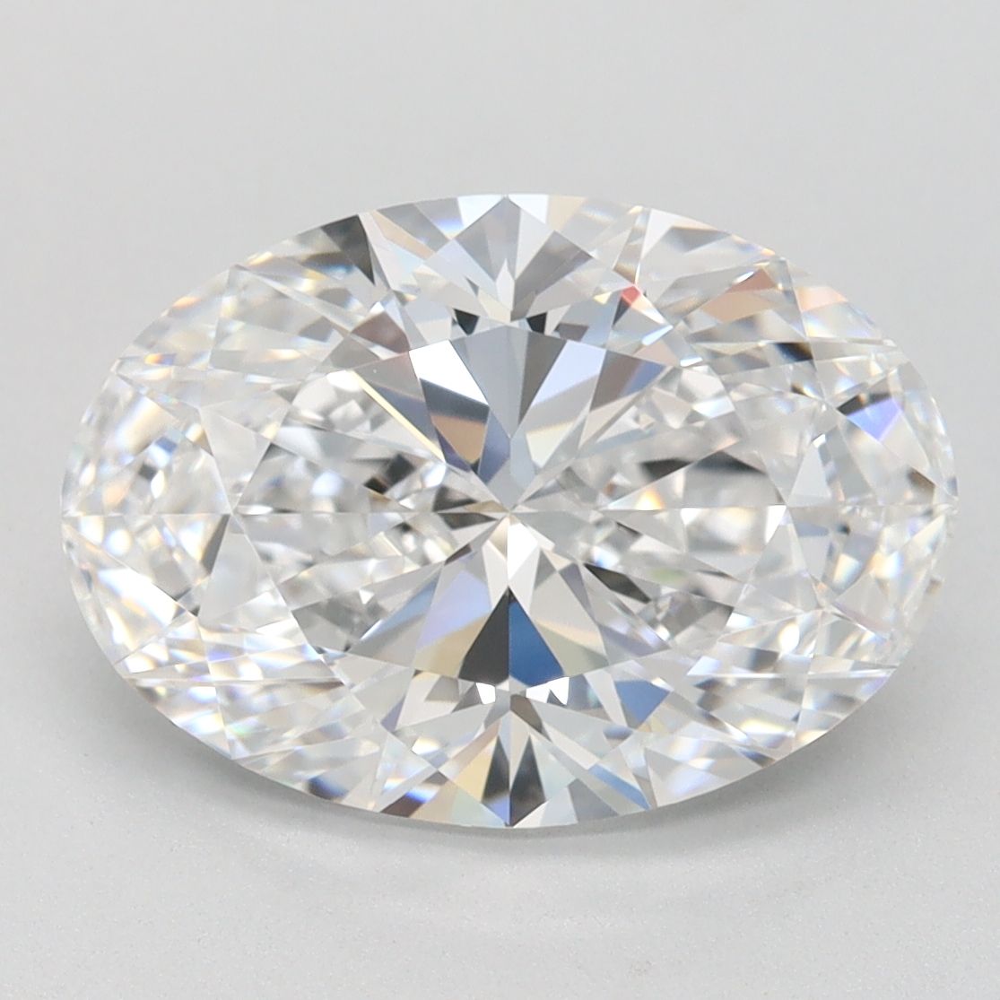 3.24 ct. oval Lab Grown Diamond front image
