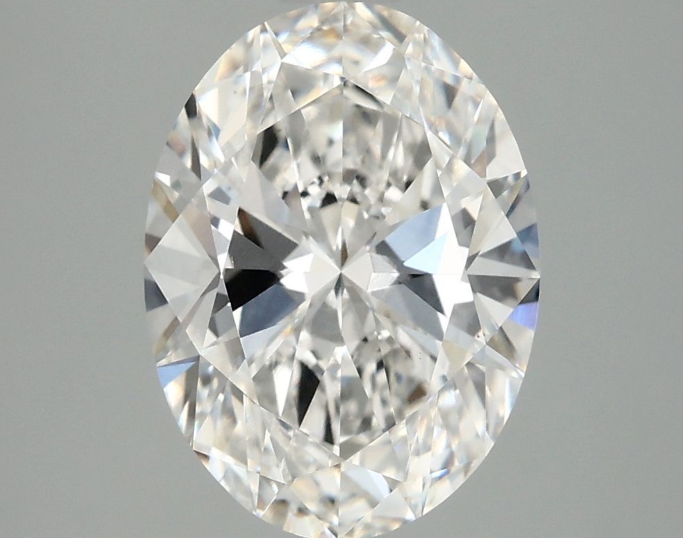 3.03 ct. oval Lab Grown Diamond front image