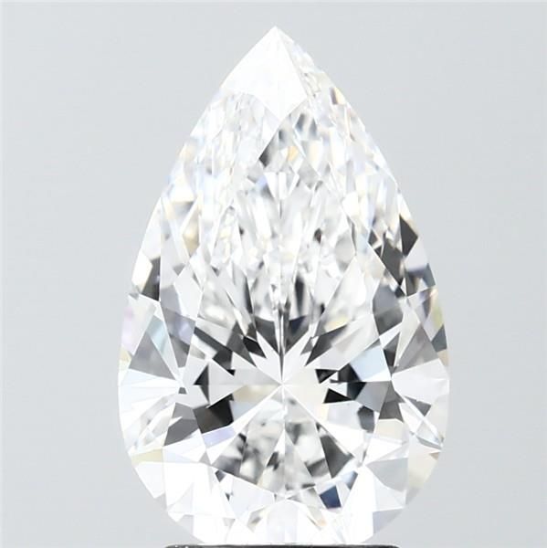3.09 ct. pear Lab Grown Diamond front image