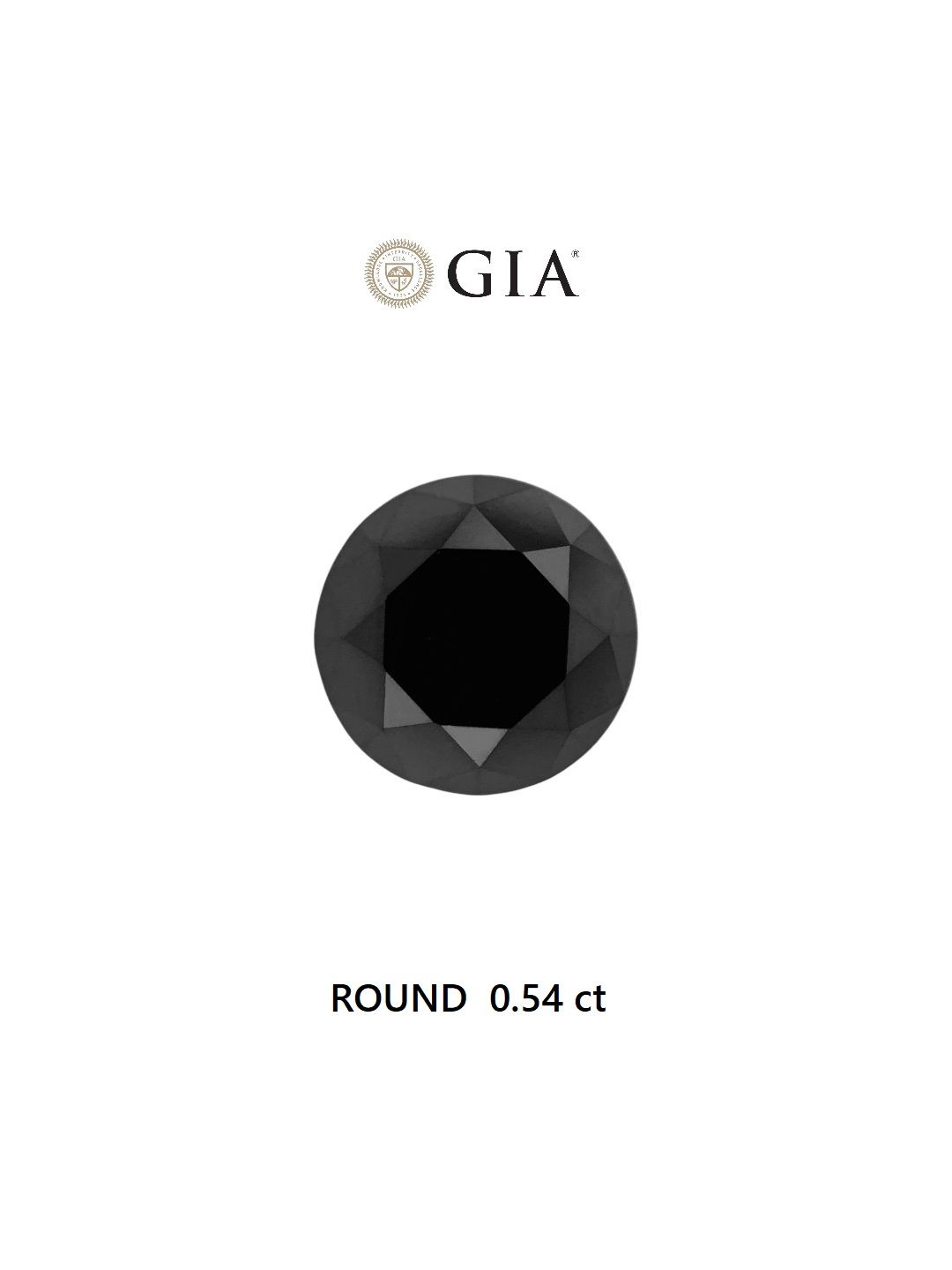 0.54 ct Round diamond