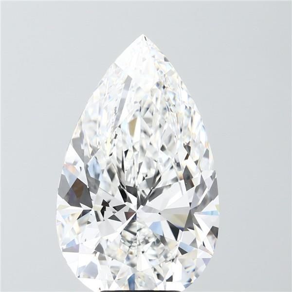 8.01 ct. pear Lab Grown Diamond front image