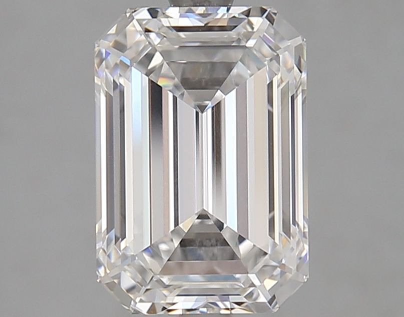 Diamant Émeraude 3.14 ct - Couleur D - Pureté VS1