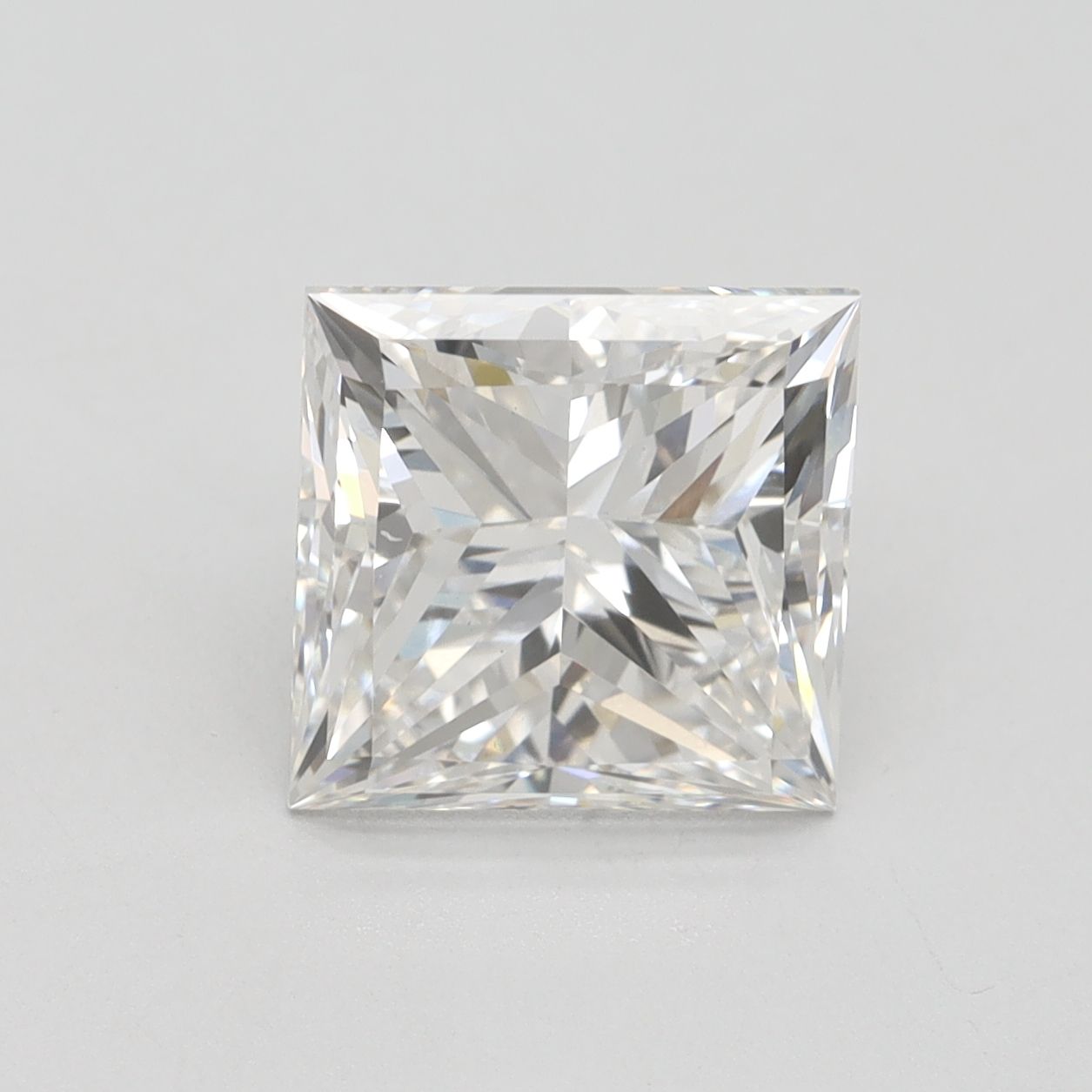 4.00 ct. princess Lab Grown Diamond front image