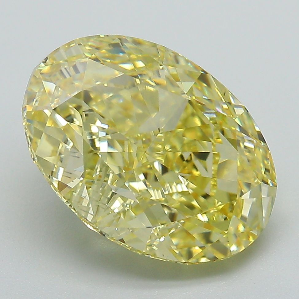 5.62 ct. oval Lab Grown Diamond front image