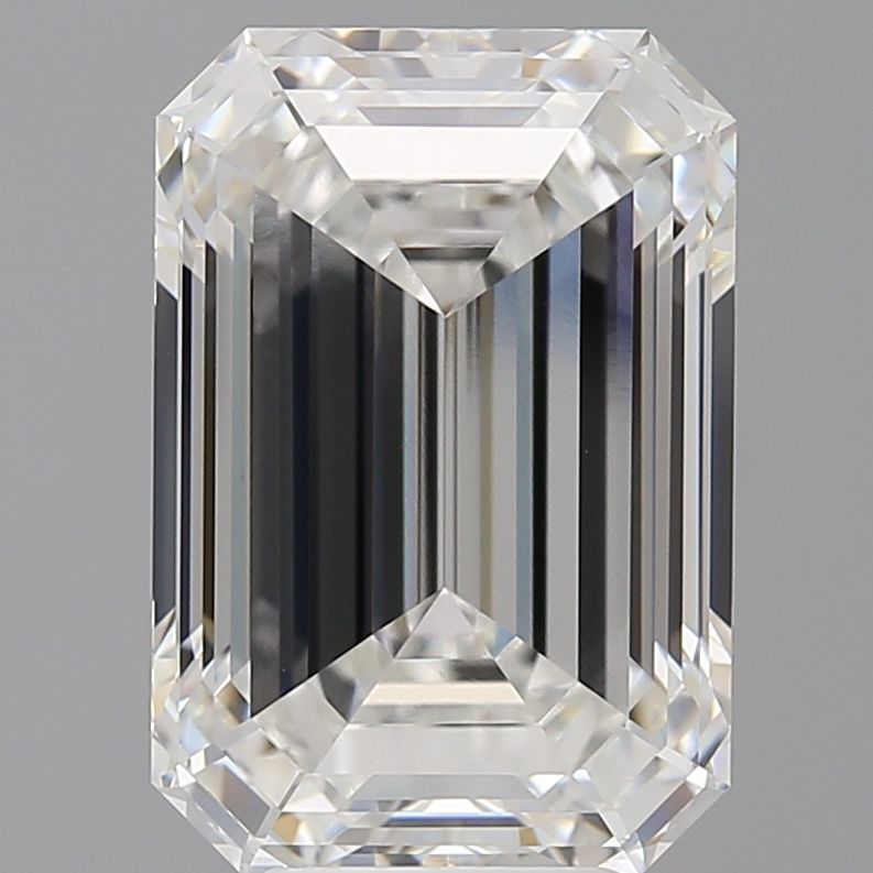 6.59 ct. emerald Lab Grown Diamond front image