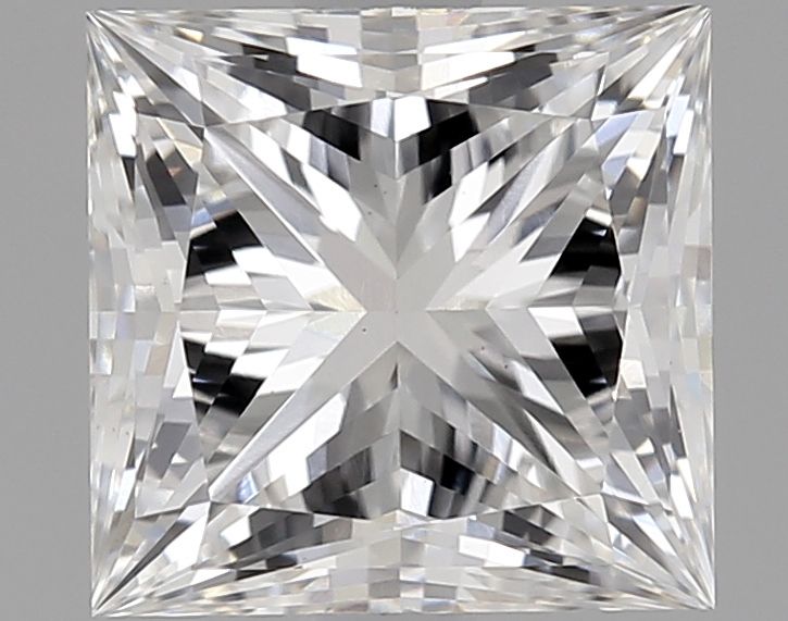 1.74 ct. princess Lab Grown Diamond front image