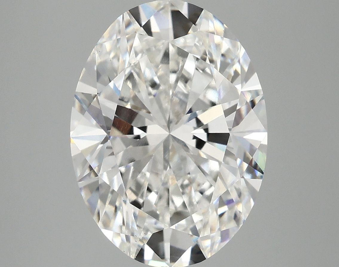 5.07 ct. oval Lab Grown Diamond front image