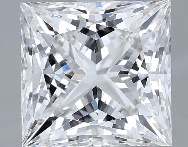 2.56 ct. princess Lab Grown Diamond front image