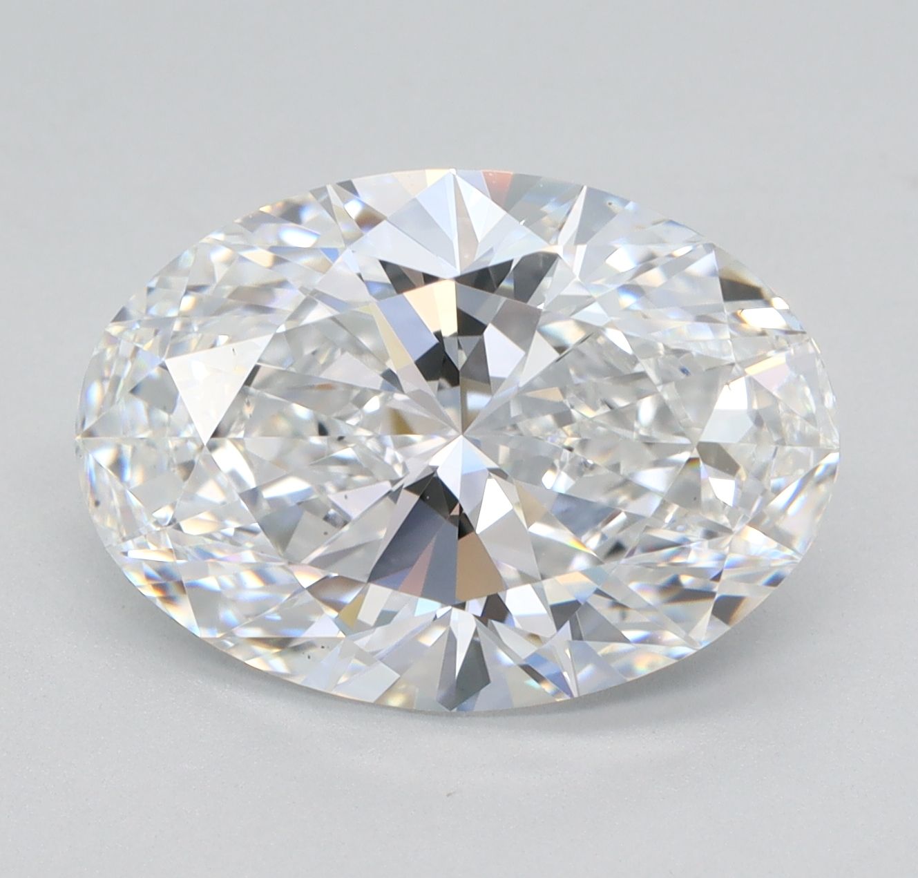 4.02 ct. oval Lab Grown Diamond front image