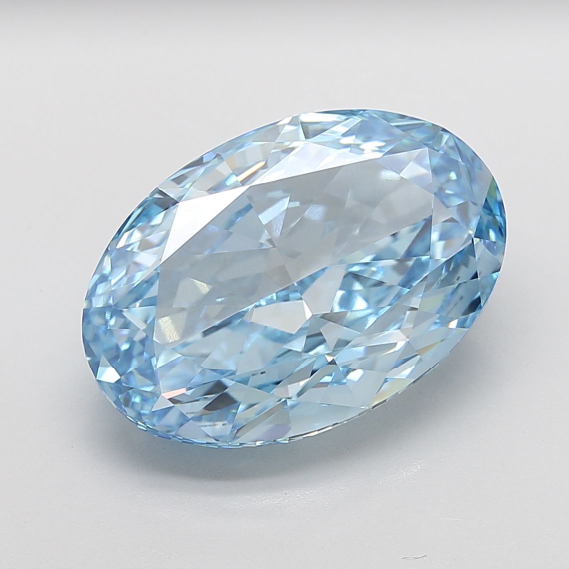 18.07 ct. oval Lab Grown Diamond front image