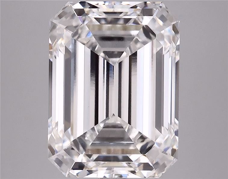 6.01 ct. emerald Lab Grown Diamond front image