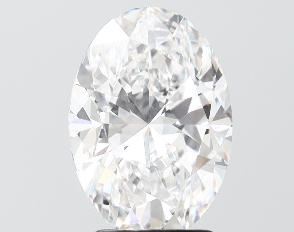 3.20 ct. oval Lab Grown Diamond front image