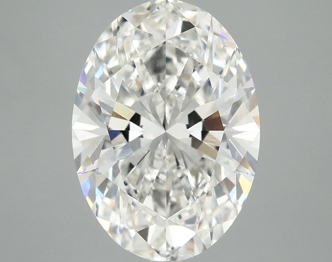 4.10 ct. oval Lab Grown Diamond front image
