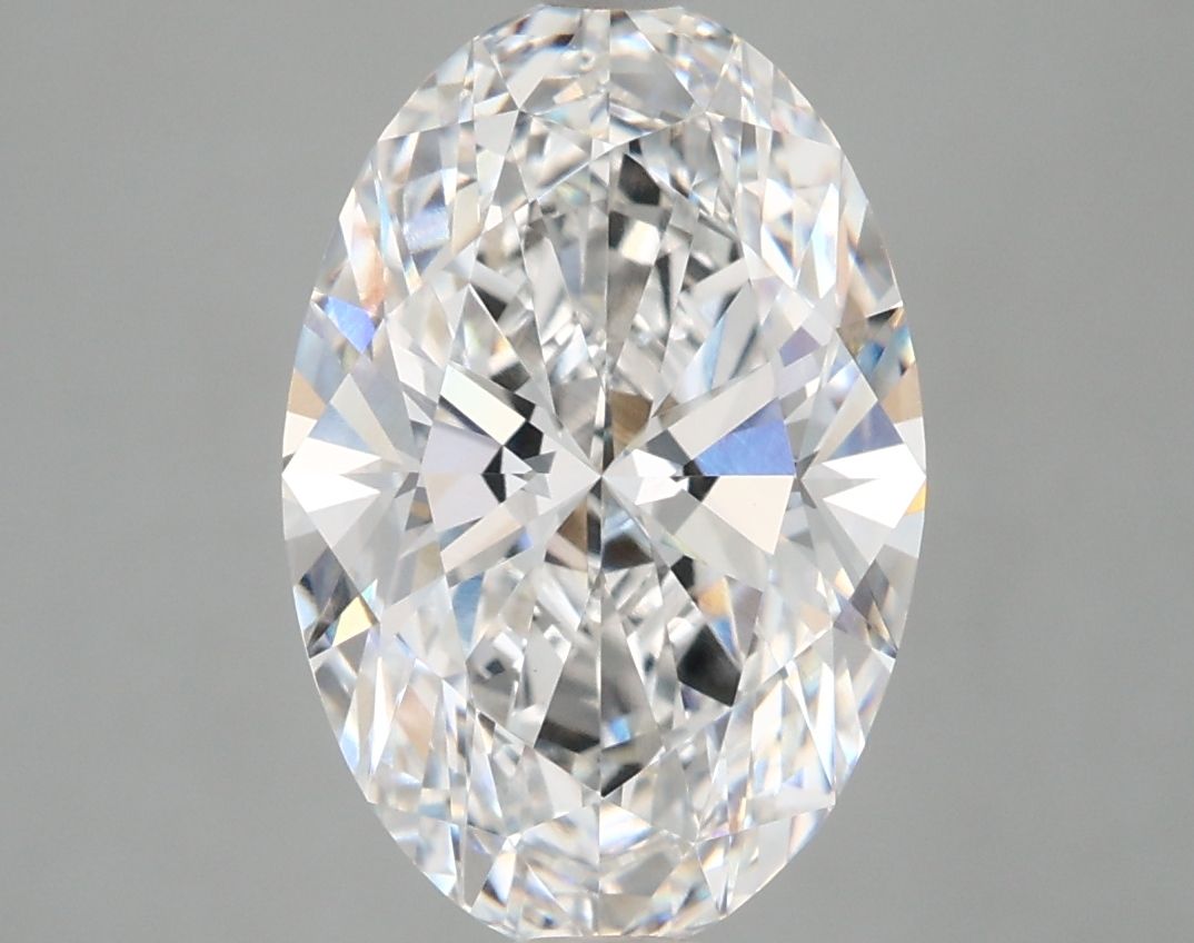 3.74 ct. oval Lab Grown Diamond front image