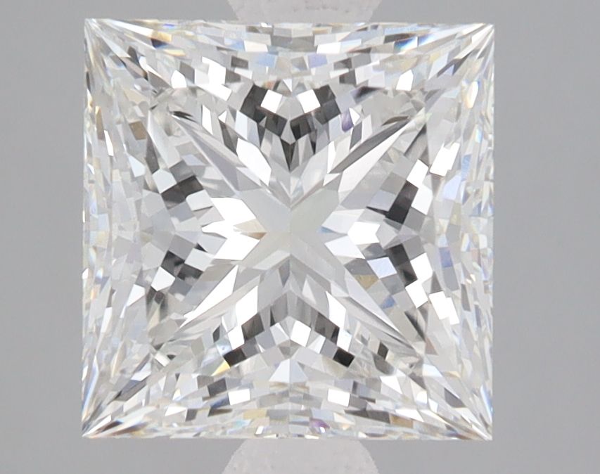 3.31 ct. princess Lab Grown Diamond front image