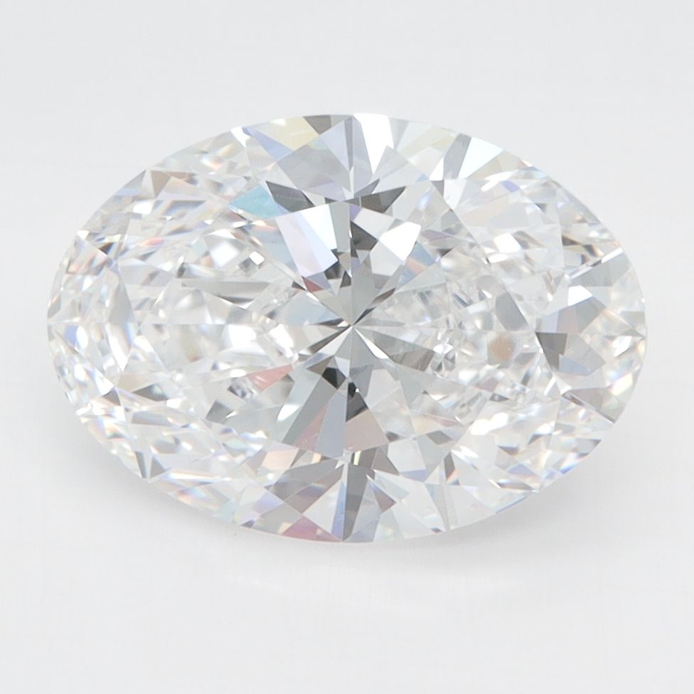 3.10 ct. oval Lab Grown Diamond front image