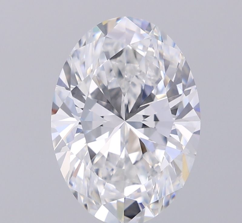 3.01 ct. oval Lab Grown Diamond front image