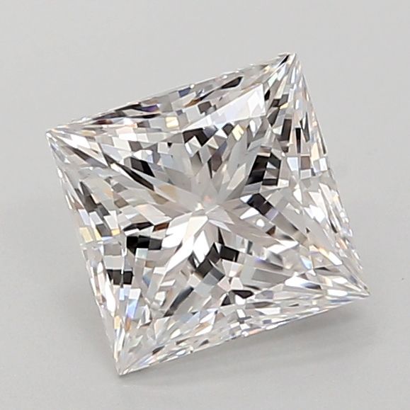 2.10 ct. princess Lab Grown Diamond front image