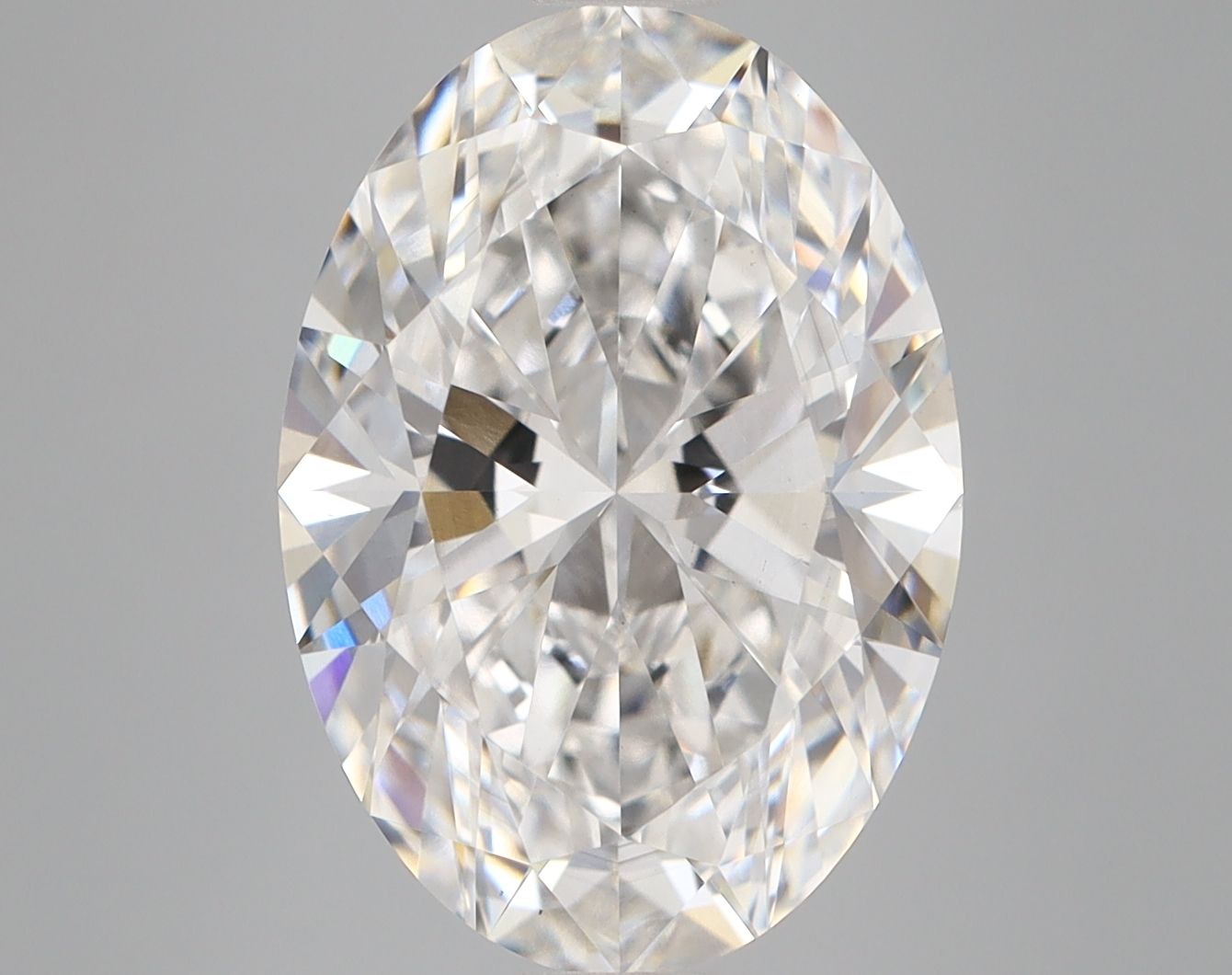 6.09 ct. oval Lab Grown Diamond front image