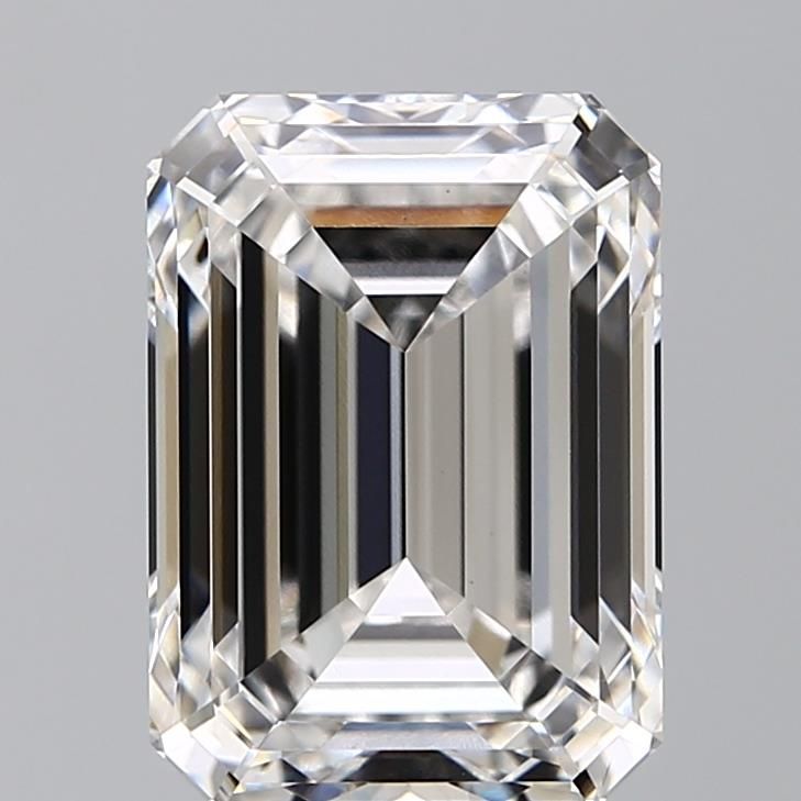 5.56 ct. emerald Lab Grown Diamond front image