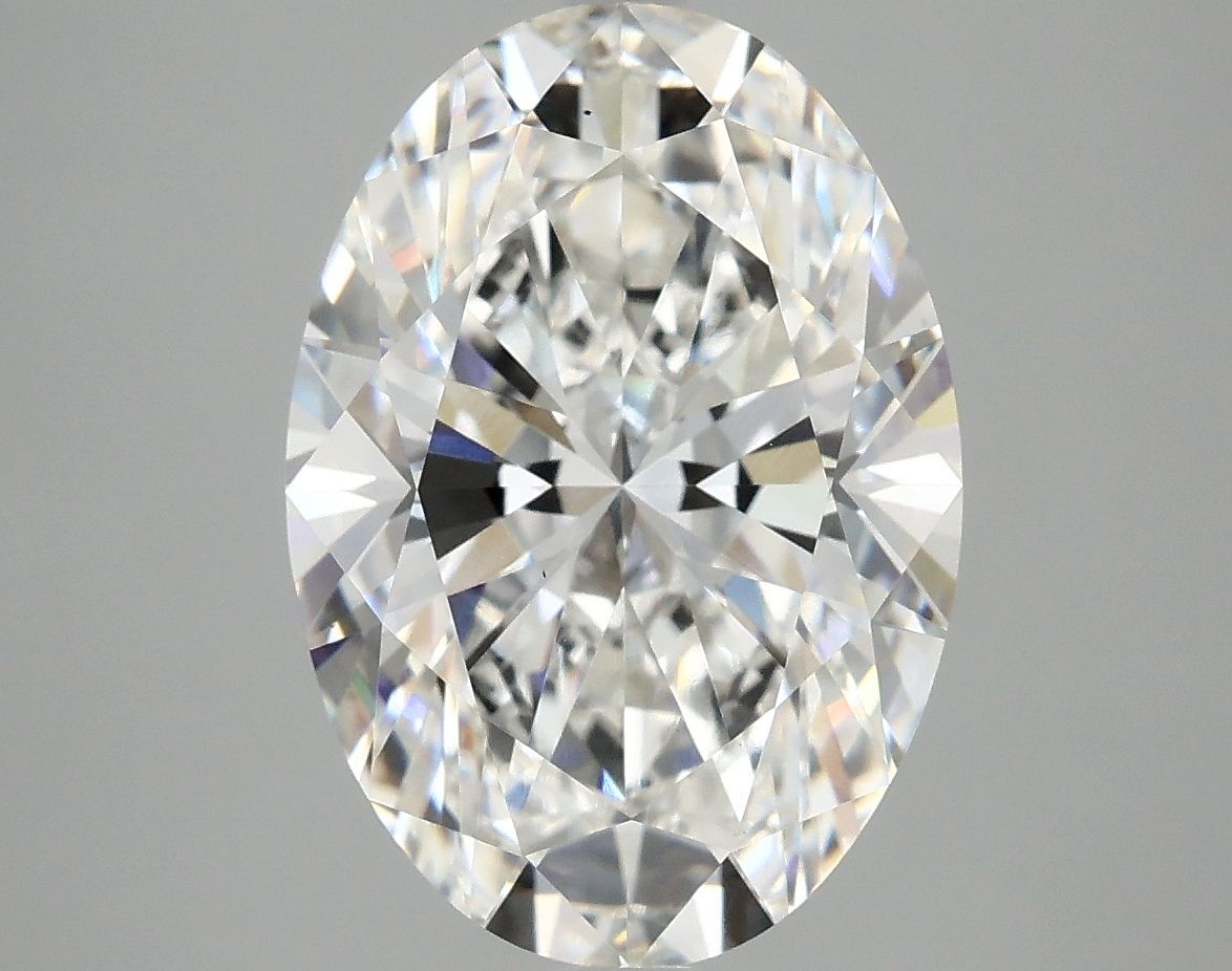 5.01 ct. oval Lab Grown Diamond front image
