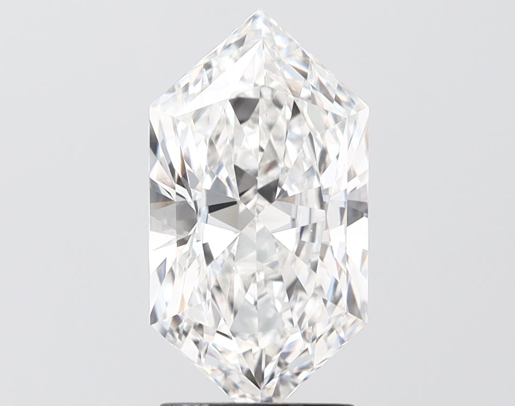 2.54 ct lab-grown Hexagonal Diamond