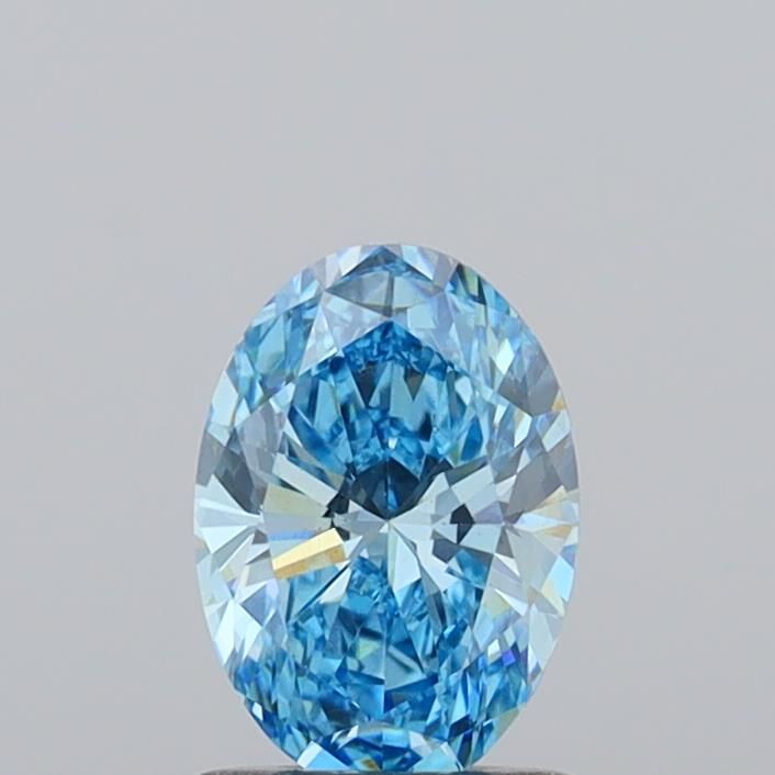 1.03 CT Fancy Vivid Blue OVAL