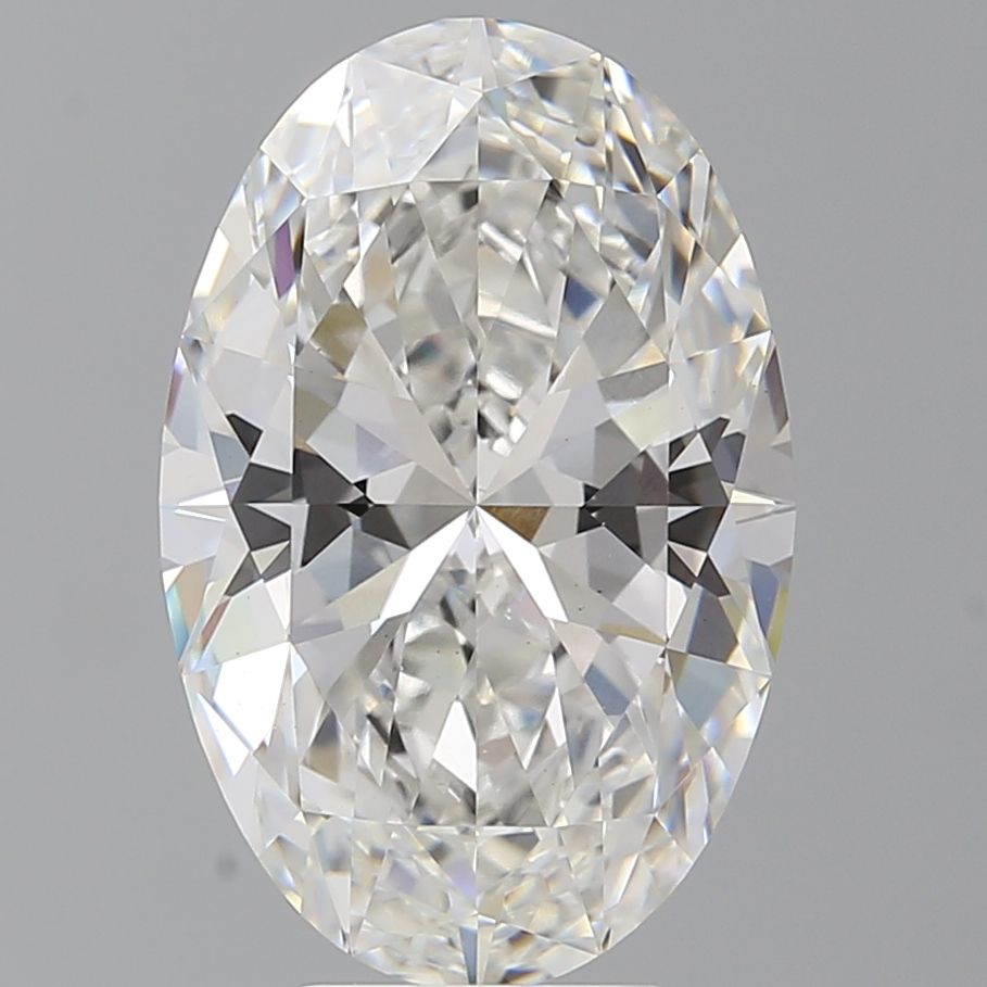 6.60 ct. oval Lab Grown Diamond front image