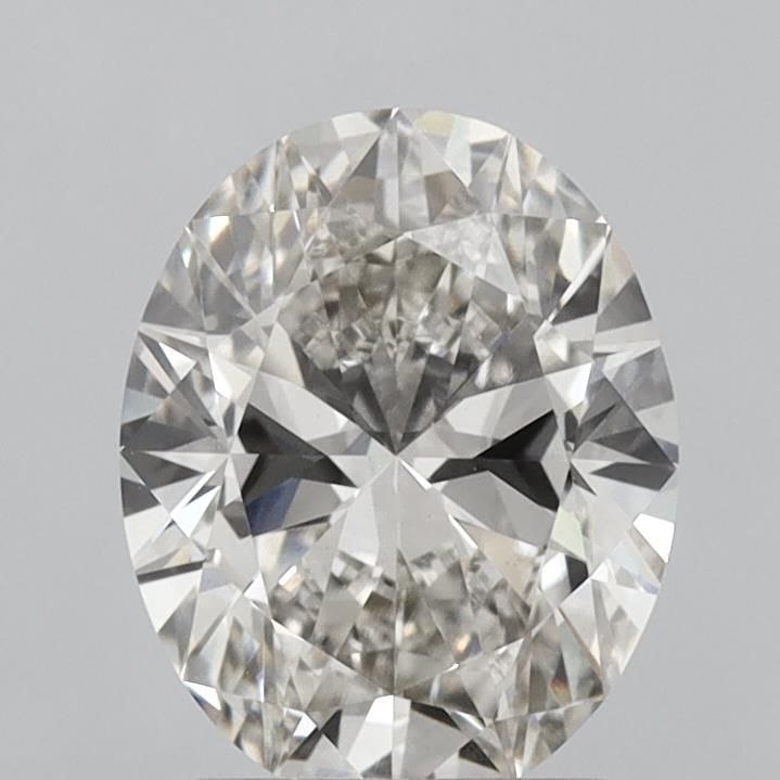 2.42 ct. oval Lab Grown Diamond front image
