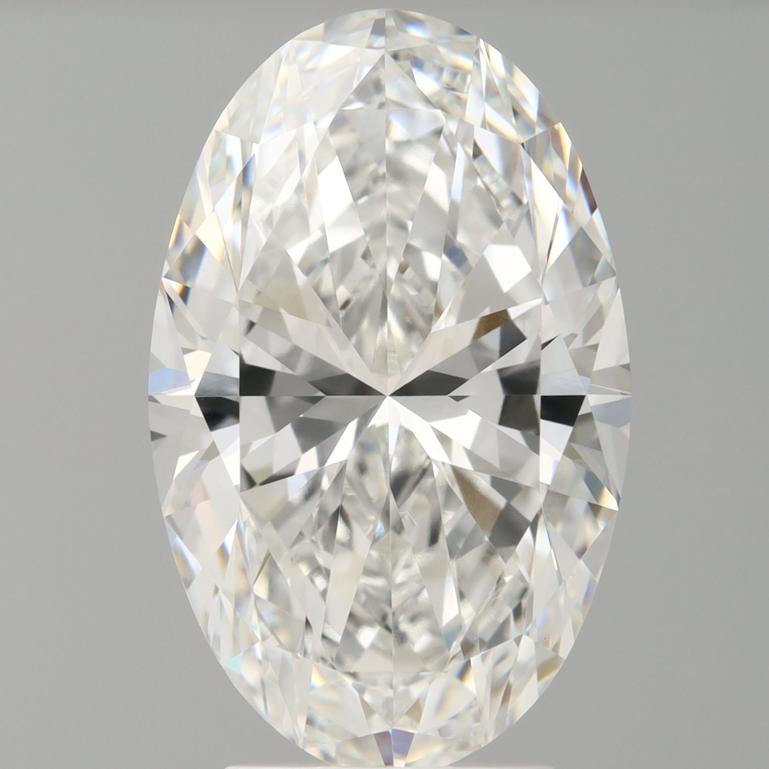 4.05 ct. oval Lab Grown Diamond front image