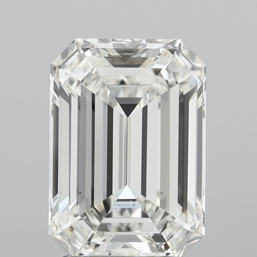 3.07 ct. emerald Lab Grown Diamond front image
