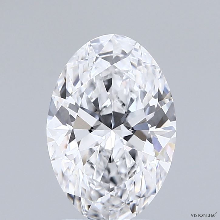 1.52 ct. oval Lab Grown Diamond front image