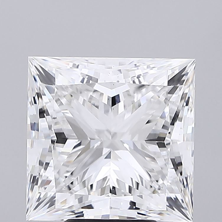 6.04 ct. princess Lab Grown Diamond front image