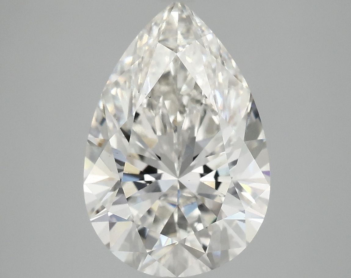 4.04 ct. pear Lab Grown Diamond front image