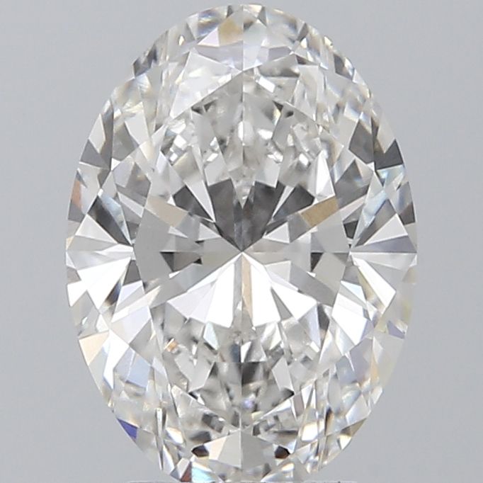 3.63 ct. oval Lab Grown Diamond front image