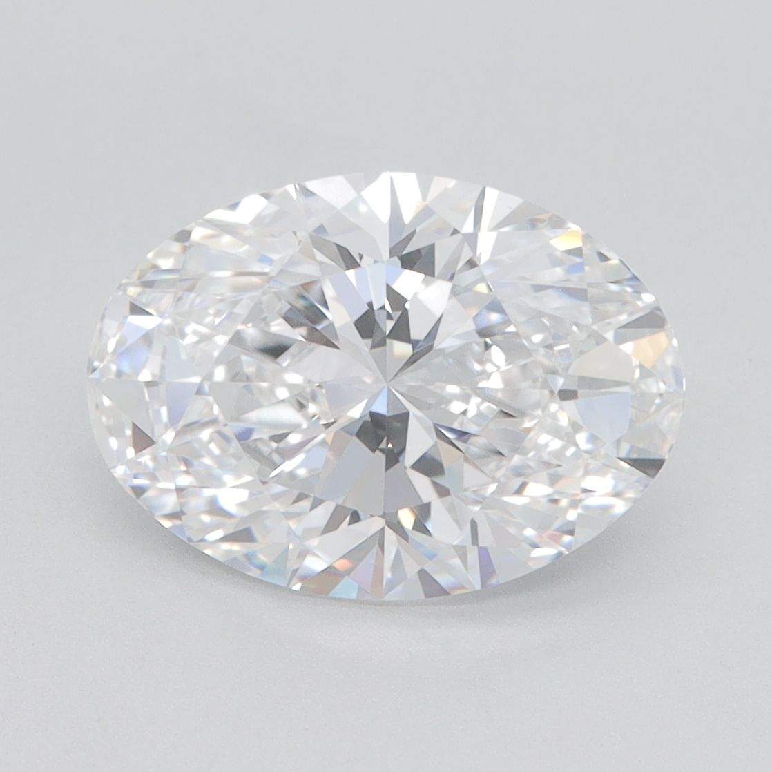 3.03 ct. oval Lab Grown Diamond front image