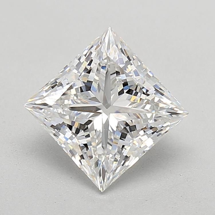 2.12 ct. princess Lab Grown Diamond front image