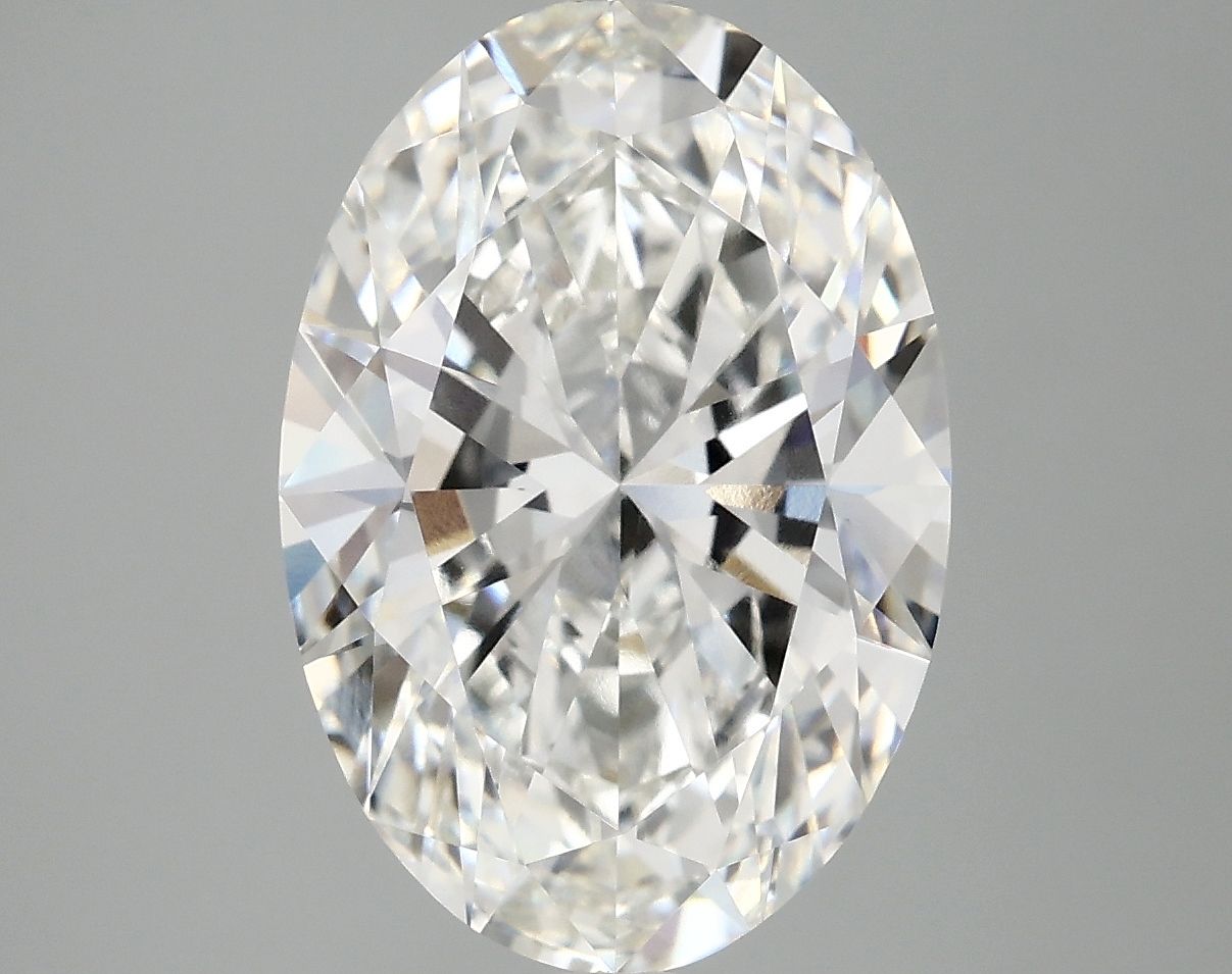 5.00 ct. oval Lab Grown Diamond front image