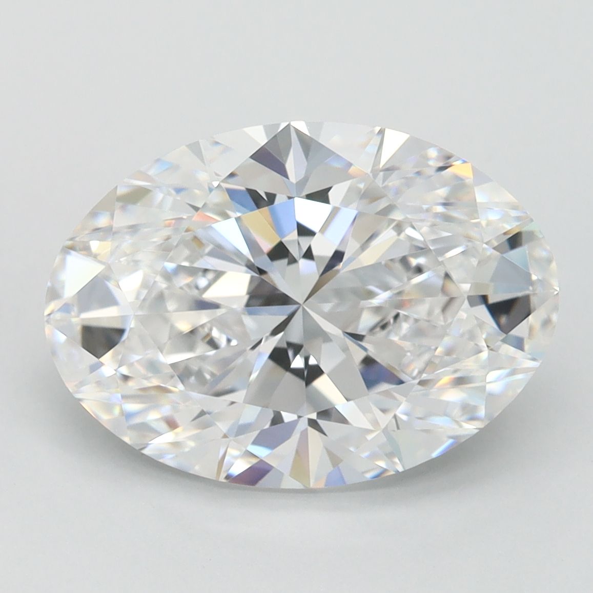 3.46 ct. oval Lab Grown Diamond front image