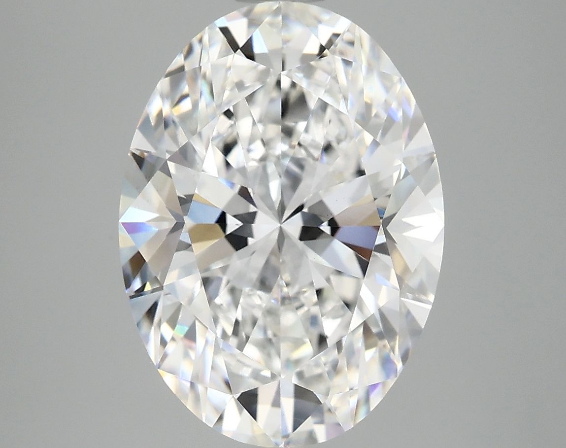 5.09 ct. oval Lab Grown Diamond front image