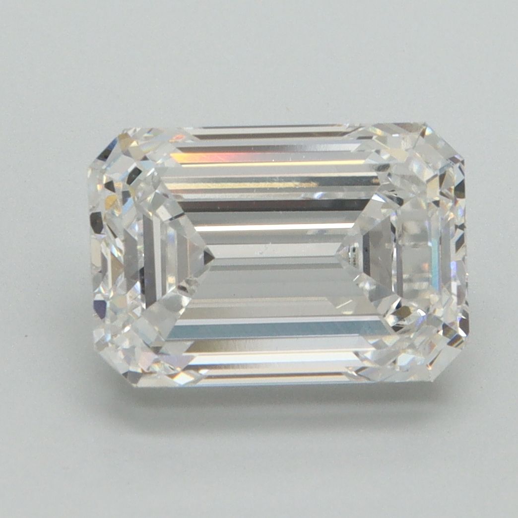 4.02 ct. emerald Lab Grown Diamond front image