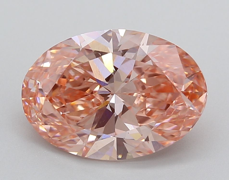 3.25 ct. oval Lab Grown Diamond front image