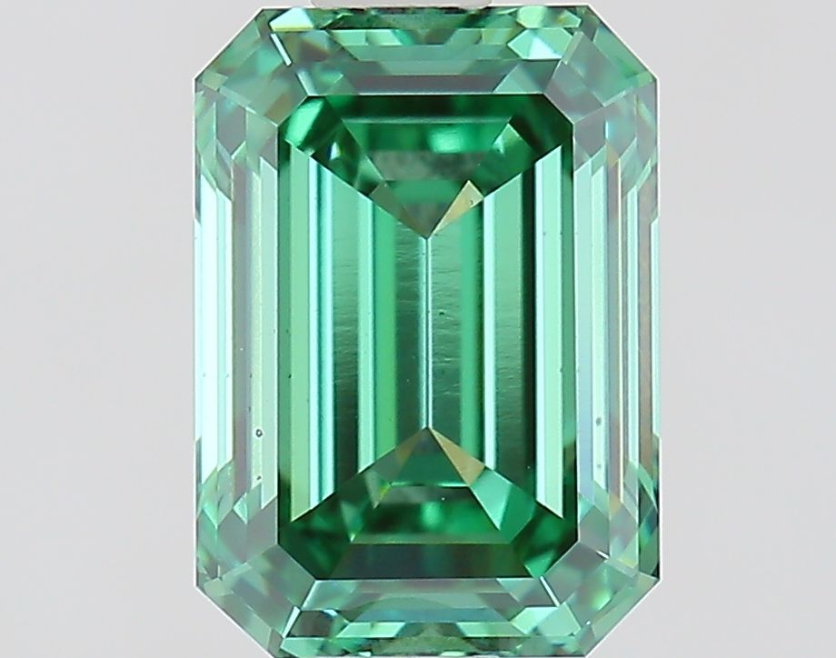 1.43 ct. emerald Lab Grown Diamond front image