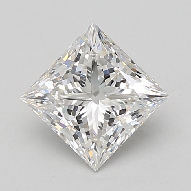 1.57 ct lab-grown Princess Diamond